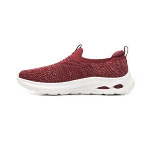 Sneaker Urbano Slip On Flexi para Mujer Estilo 135201 Burgundy
