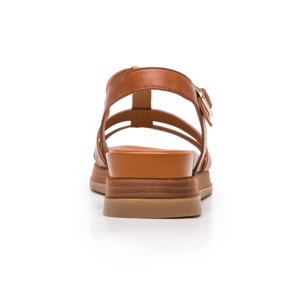 Sandalia De Plataforma Flexi para Mujer Estilo 135302 Tan