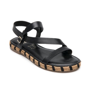 Sandalia Casual Flexi para Mujer Estilo 135701 Negro