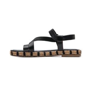 Sandalia Casual Flexi para Mujer Estilo 135701 Negro