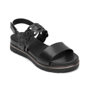 Sandalia Plataforma Casual Flexi para Mujer Estilo 135901 Negro