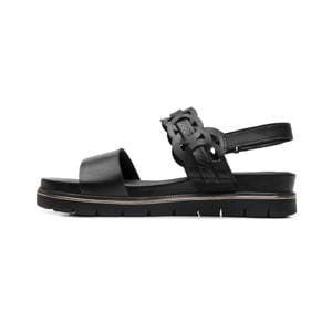 Sandalia Plataforma Casual Flexi para Mujer Estilo 135901 Negro