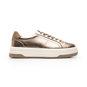 Sneaker Casual Flexi para Mujer Estilo 137401 Oro Viejo