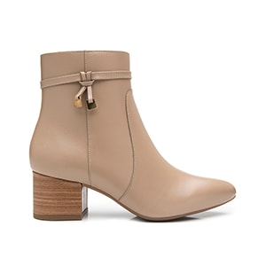 Botín Puntal De Tacón Flexi para Mujer Estilo 137504 Neutro