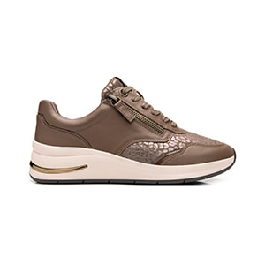 Derby Casual Flexi para Mujer Estilo 138301 Taupe