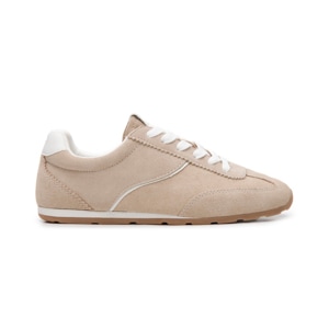 Sneaker Retro Flexi para Mujer con Suavidad Estilo 140304 Beige