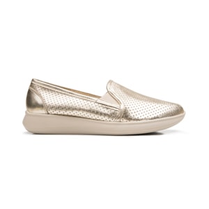 Slip On De Piel Flexi para Mujer Estilo 142901 Oro