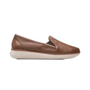 Slip On De Piel Flexi para Mujer Estilo 142901 Tan