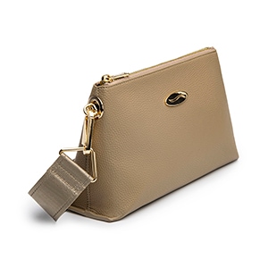 Bolsa Crossbody Flexi para Mujer Estilo 020309 Taupe