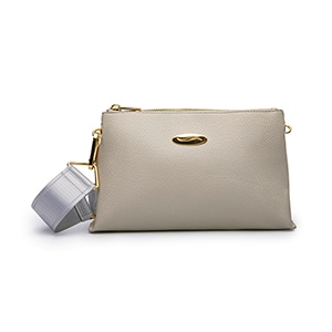 Bolsa Crossbody Flexi para Mujer Estilo 020304 Gris