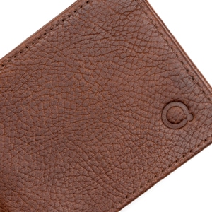 Billetera Quirelli para Hombre con Refuerzo Interno Estilo 070802 Café