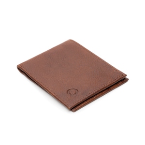 Billetera Quirelli para Hombre con Refuerzo Interno Estilo 070802 Café