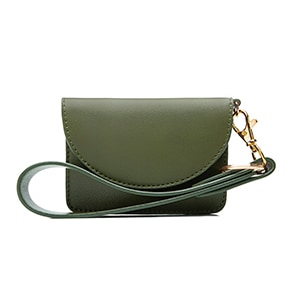 Cartera Con Llavero Ava Flexi para Mujer Estilo 060807 Verde
