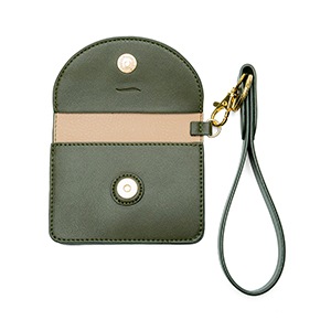 Cartera Con Llavero Ava Flexi para Mujer Estilo 060807 Verde