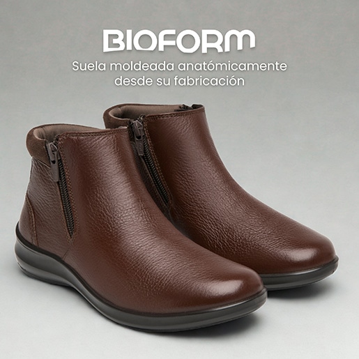 Botín Con Cierre Flexi para Mujer con Doble Cierre Estilo 25913 Negro