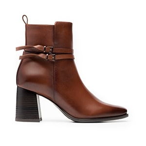 Botín Tacón Medio Quirelli para Mujer Estilo 303904 Shedron