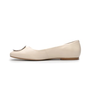 Balerina Casual Quirelli para Mujer Estilo 304704 Latte