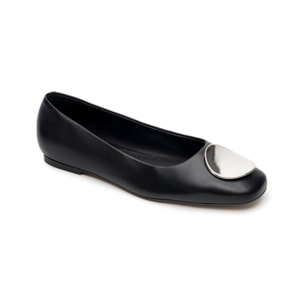 Balerina Casual Quirelli para Mujer Estilo 304704 Negro