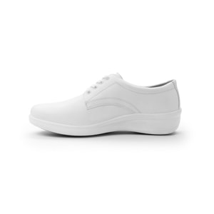 Flat De Servicio/Clínico Flexi Con Sistema De Mejor Agarre Para Mujer - Estilo 32603 Blanco