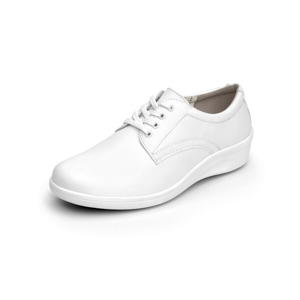 Flat De Servicio/Clínico Flexi Con Sistema De Mejor Agarre Para Mujer - Estilo 32603 Blanco