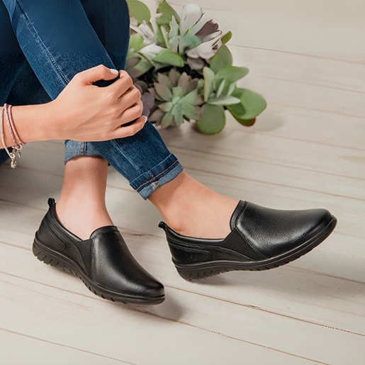 Flat Casual Flexi Con Sistema Walking Soft Para Mujer - Estilo 35311 Oporto