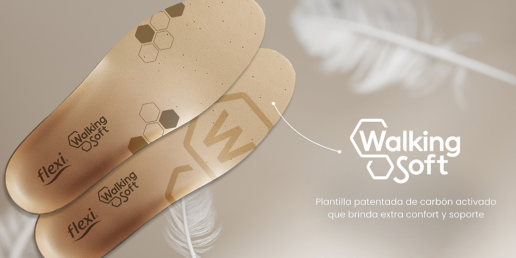 Flat Casual Flexi Con Sistema Walking Soft Para Mujer - Estilo 35311 Oporto