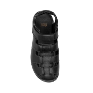 Sandalia Casual Flexi para Hombre con Recovery Form Estilo 400015 Negro