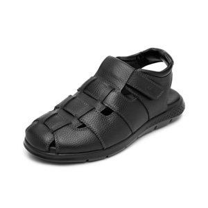 Sandalia Casual Flexi para Hombre con Recovery Form Estilo 400015 Negro