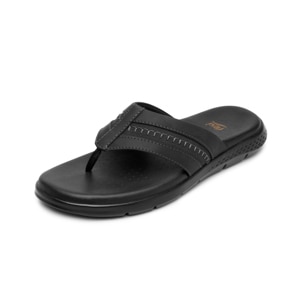Sandalia Pata De Gallo Flexi para Hombre con Recovery Form Estilo 400019 Negro