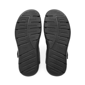 Sandalia Casual Flexi para Hombre con Recovery Form Estilo 400026 Negro