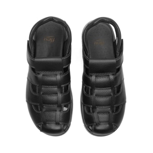 Sandalia Casual Flexi para Hombre con Recovery Form Estilo 400026 Negro