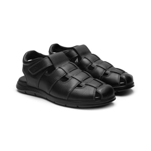 Sandalia Casual Flexi para Hombre con Recovery Form Estilo 400026 Negro