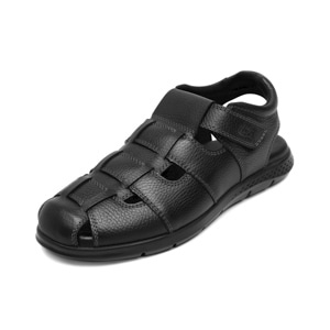 Sandalia Casual Flexi para Hombre con Recovery Form Estilo 400026 Negro