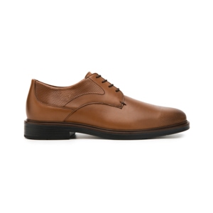 Derby Con Agujetas Flexi para Hombre Estilo 400111 Tan