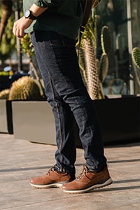 Choclo Outdoor Flexi Country para Hombre con Sistema De Mejor Agarre Estilo 401001 Dark Tan