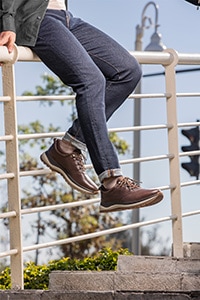 Choclo Outdoor Flexi Country para Hombre con Sistema De Mejor Agarre Estilo 401001 Dark Tan