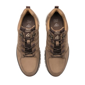 Sneaker Outdoor Flexi Country para Hombre Estilo 401010 Taupe