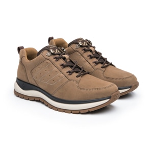 Sneaker Outdoor Flexi Country para Hombre Estilo 401010 Taupe