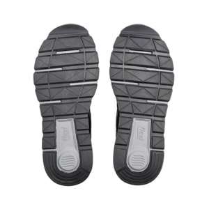 Sneaker Slip On Flexi para Hombre con Suela Extra Ligera Estilo 403701 Negro