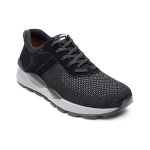 Sneaker Slip On Flexi para Hombre con Suela Extra Ligera Estilo 403701 Negro