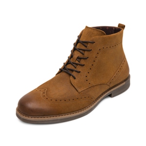 Botín Semivestir Flexi para Hombre Estilo 404612 Camel