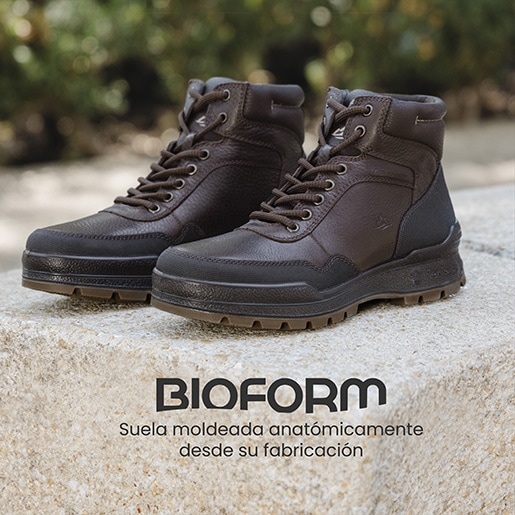 Botín Outdoor Flexi para Hombre con Antiderrapante Estilo 406003 Brown