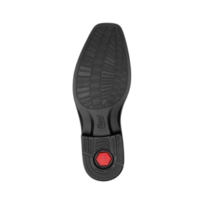 Derby Floreta Liso Flexi para Hombre con Walking Soft Estilo 406402 Negro