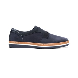 Derby Casual Flexi para Hombre Estilo 406801 Azul