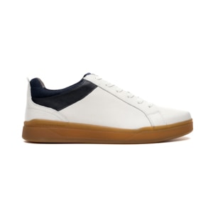 Sneaker Casual Flexi para Hombre con Suela Hyperform Estilo 408901 Blanco