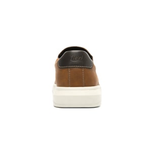 Slip On Casual Flexi para Hombre con Suela Extra Ligera Estilo 415305 Café