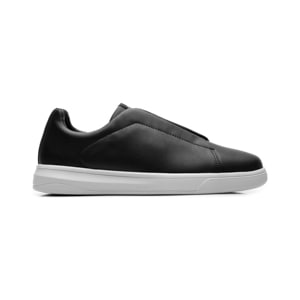 Sneaker Casual Slip On Flexi para Hombre Estilo 415307 Negro