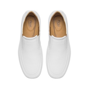 Slip On De Servicio Flexi para Hombre con Ligereza Estilo 415902 Blanco