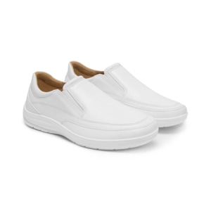 Slip On De Servicio Flexi para Hombre con Ligereza Estilo 415902 Blanco