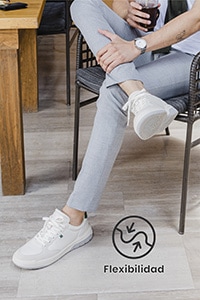 Sneaker Casual Flexi para Hombre con Plantilla Removible Estilo 417501 Azul